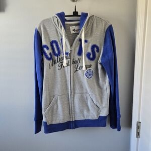 Colts ladies zip sweatshirt hoodie